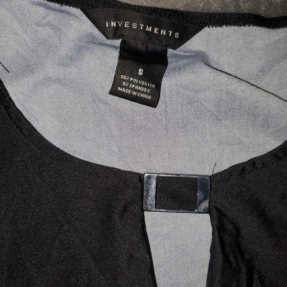 Dressy Top with Flare 3/4 Sleeves - Picture 2 of 3